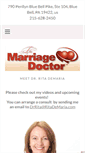 Mobile Screenshot of marriagedoctor.com