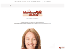 Tablet Screenshot of marriagedoctor.com